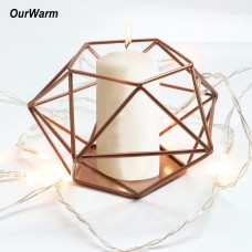 Wedding Tealight Candle Holders Geometric Candlestick Stand Home Table Decor   113122061473